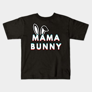 Easter Family Matching Outfits Pastel Color Mama Bunny Kids T-Shirt